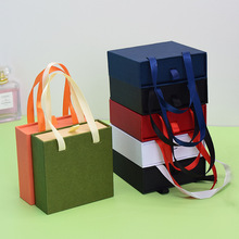 戒指耳环项链手镯首饰套装包装盒 复古ins风网红手提式饰品抽屉盒