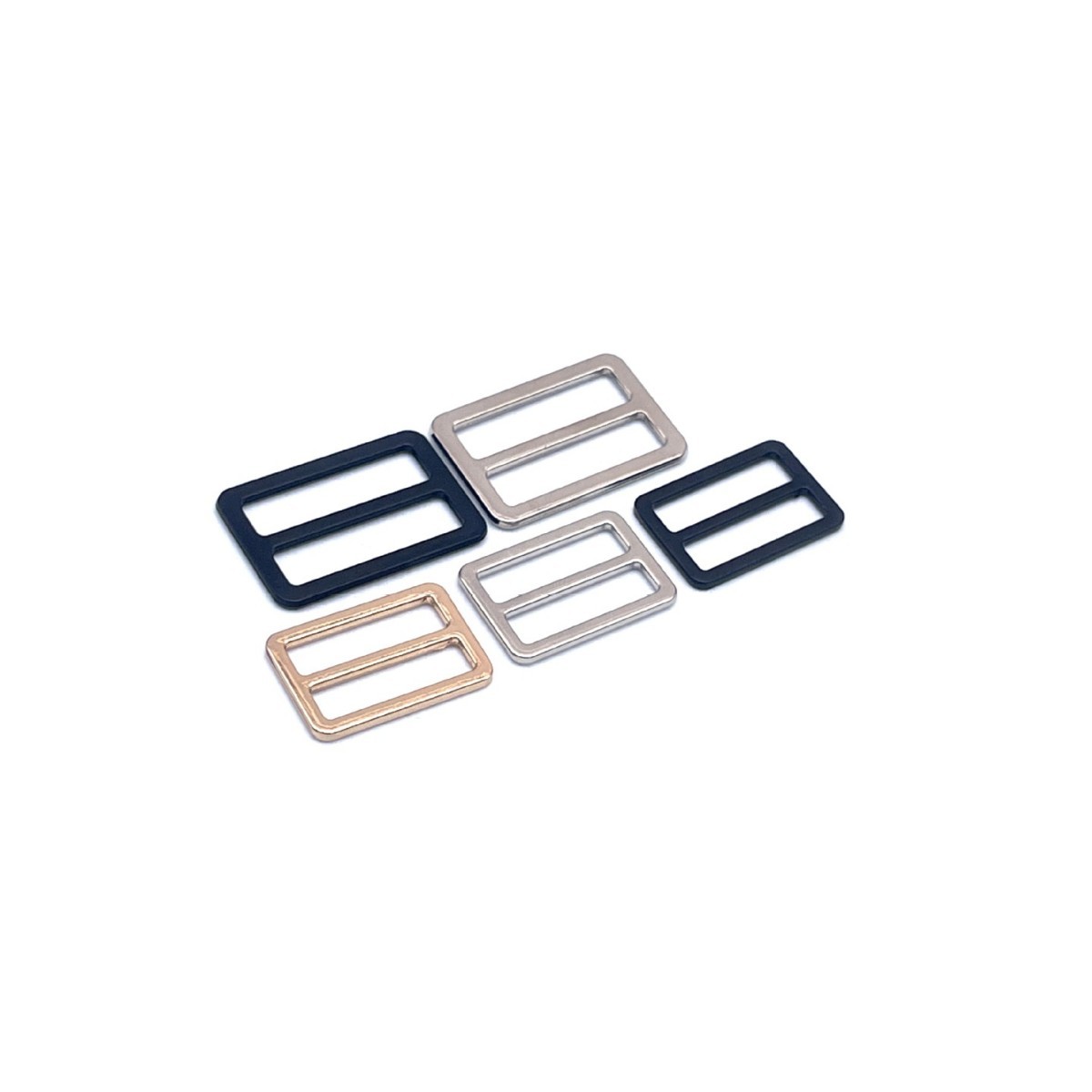 Three-speed square adjustment buckle Japanese buckle metal pet…