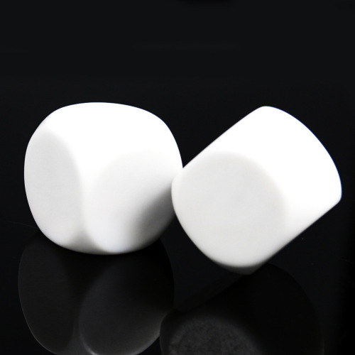 Large blank rounded corner dice blank dice glossy color printable 3CM