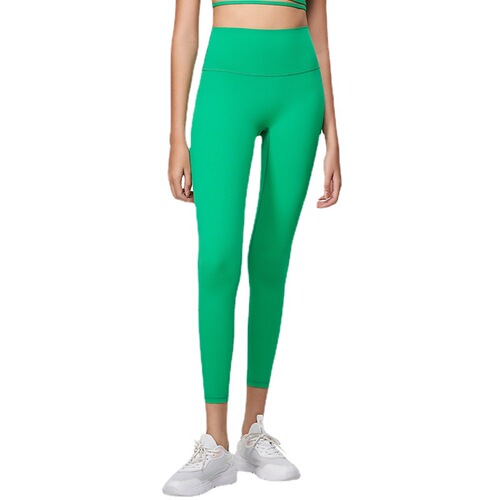 No embarrassing lines, naked feeling, skin-friendly yoga pants for women, high-waisted belly-controlling sports, tight-fitting running, fitness yoga wear, cycling pants