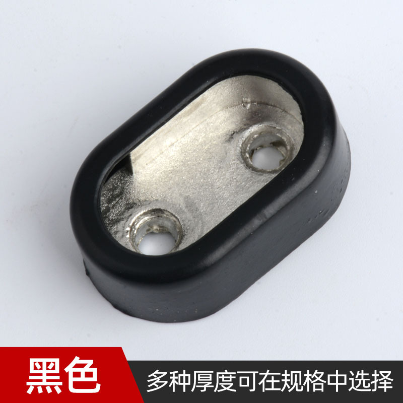 Armario ropa Polo engrosada aleación de aluminio doble costilla dormitorio gabinete barra transversal ropa Polo tubo brida asiento al por mayor