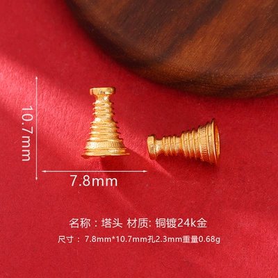 for Buddhist Beads, Handmade Jewelry, DIY – Zərgərlik ara hissələri - tower-head