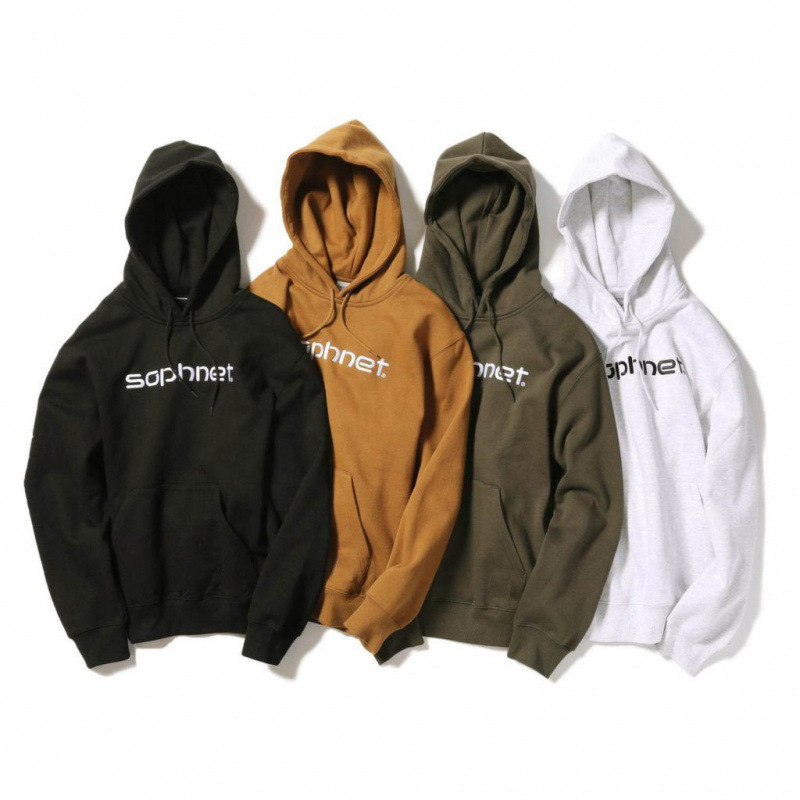 European and American Trendy Brand Carhartt Classic Letter-Printed Loose-Fitting Hooded Fleece Sweatshirt for Men and Women