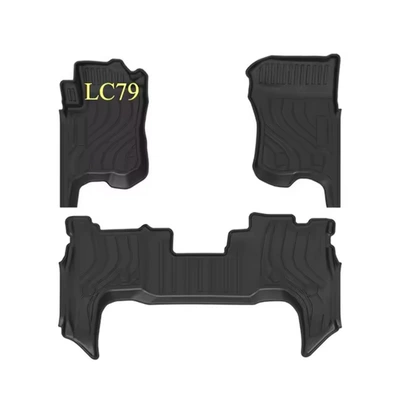 Suitable for 2007-2026 Lc70 Series Floor Mats, Lc76 Lc79 Waterproof Floor Mats, Lc76 Trunk Mat (Universal Foot Pad) - lc79-foot-pad