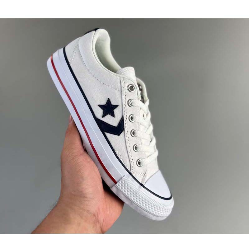 New 1970S One Star Classic Black, White, Red Low Cut Casual Versatile Shoes For Couples_voghion.com