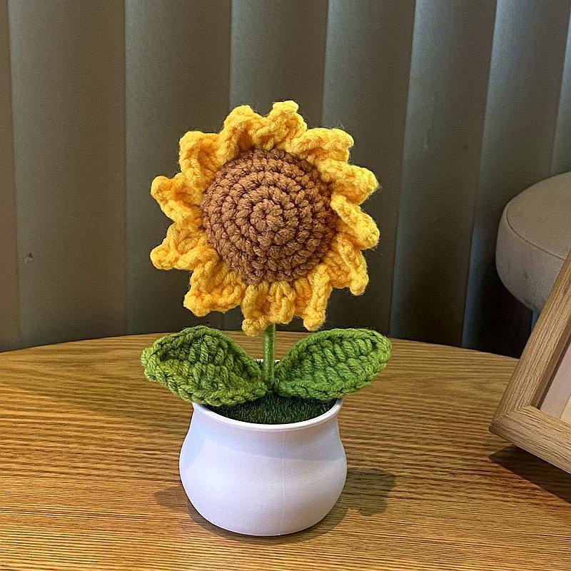 Girasoles en maceta (productos terminados)