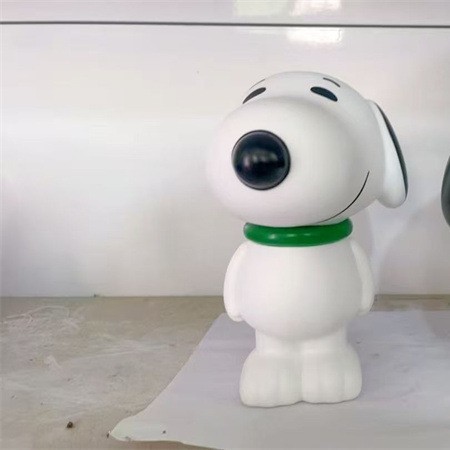 Comercio exterior dibujos animados Snoop Snoop Ornamentación cajas de dinero cachorro blanco monedas cajas de ahorro regalos para niños