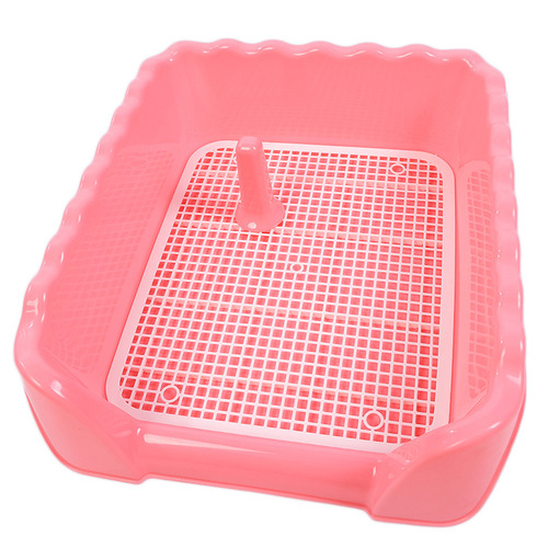 Wholesale fenced pet toilet, dog urinal, small and medium-sized dog urinal, anti-spill dog toilet, teddy dog ​​supplies