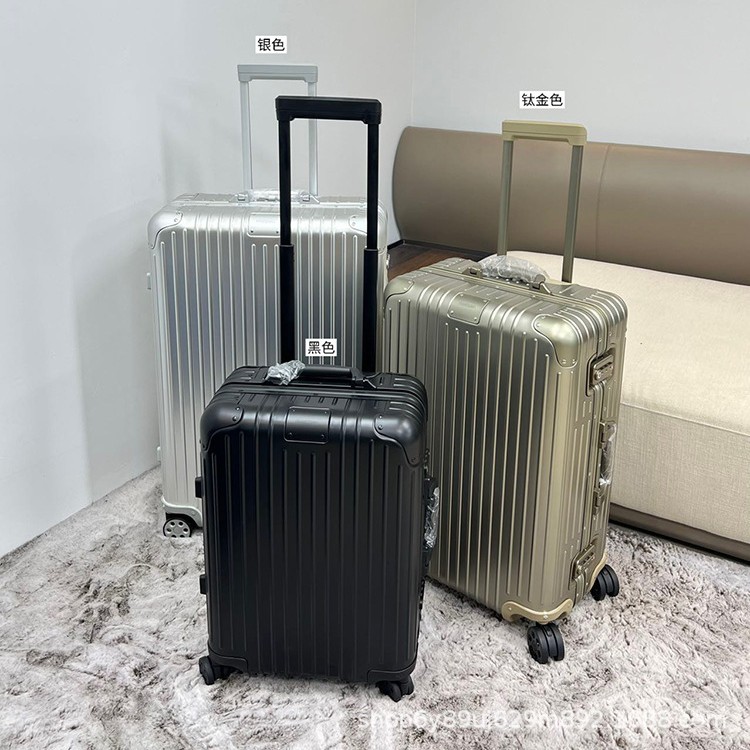 纯原高版S925铝镁合金TSA海关锁万象静音轮旅行李登机拉杆托运箱