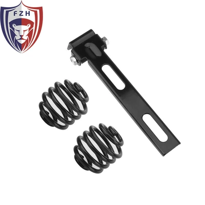 Motosiklet ləvazimatları və aksesuarları, Motorcycle Harley Cruise Prince - black-short-round-spring-black-bracket
