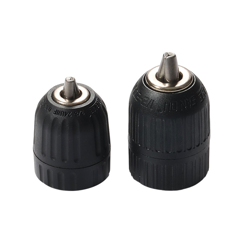 Sanou mano apretado taladro Chuck 0.8-10mm2-13mm linterna taladro Chuck accesorios auto-bloqueo taladro Chuck