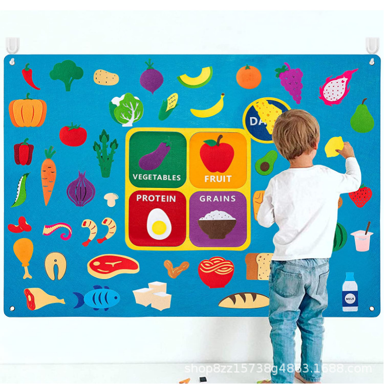 Tablero educativo de animales marinos para bebés