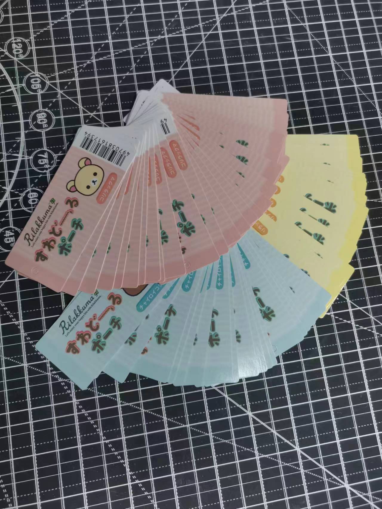 卡通电器各类吊牌衣服白卡可烫金银可设计门派