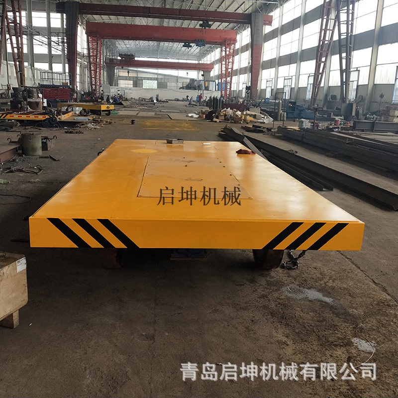 生产电动平车 无轨道物料转运车 无轨平台面卷材车 电缆卷盘搬运