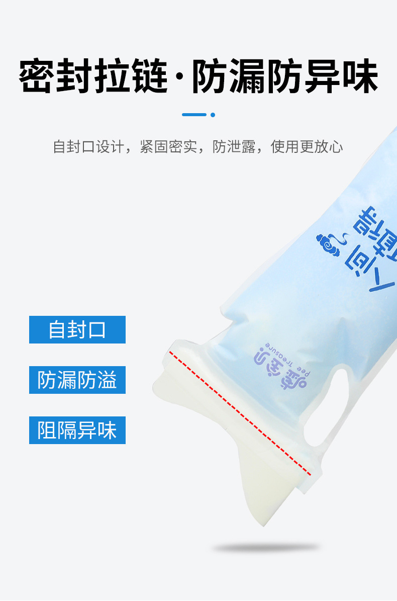 Shh Baby Car Emergency Urinal Bag Portable Travel Disposable Urinal for Men and Women