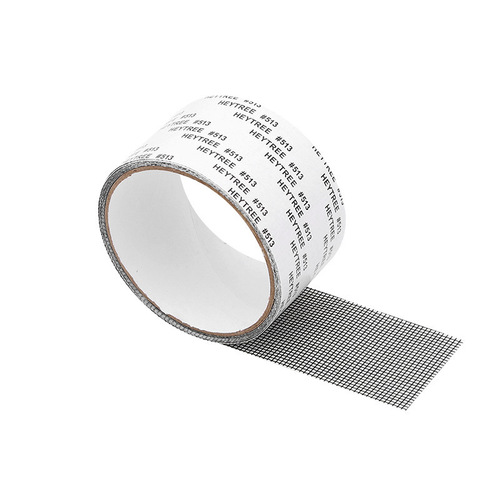 Patch and repair mosquito net screen with self-adhesive magic tape for door and window, wholesale mosquito net screen repair tape with water flow holes
