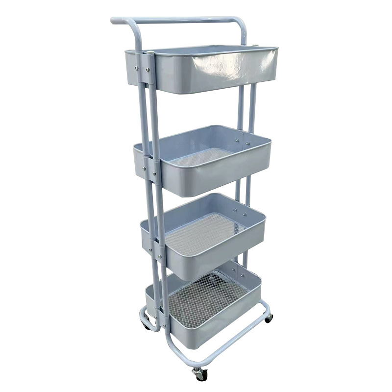 家庭用カート棚キッチン床置き多層スナック収納棚浴室トイレ大型収納棚