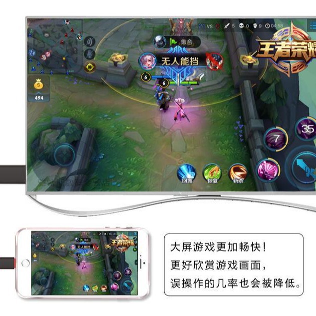 アップルに適用されます。稲妻からhdmiに変換されます。携帯電話からテレビに変換されます。1080p|undefined