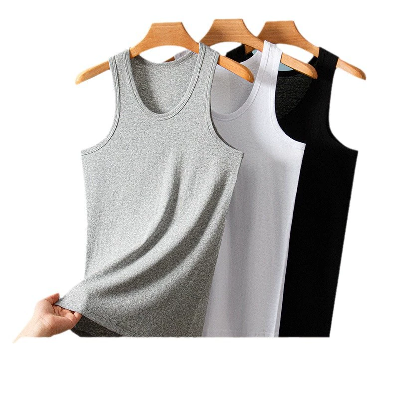 Cotton summer breathable universal vest sleevless, plus size