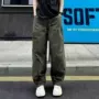 直筒新款春秋季复古长裤