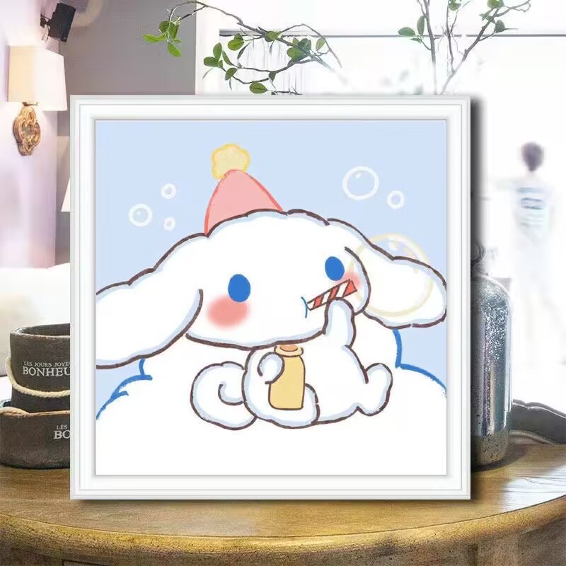 Nuevo dibujo de diamante infantil de labu diy pegatinas de diamante con marcos de fotos hechas a mano diy puzzle pegatinas de mampostería image 78