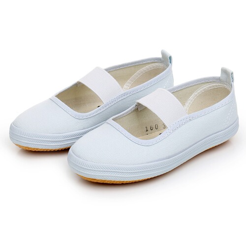 Shandong Province Children's Shoes for Girls and Boys, Kindergarten White Sneakers, Children's Dance Shoes, Platform Shoes, Gym Shoes, Canvas Shoes