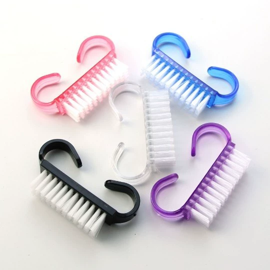 Инструмент для ногтей Щетка для ногтей Пластиковая щетка для рогов