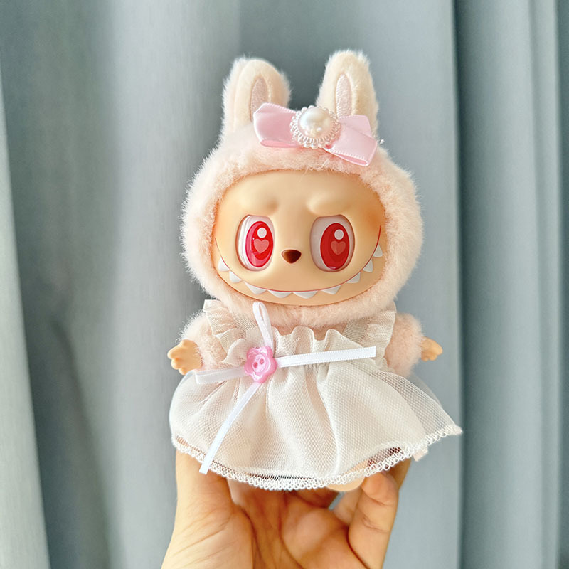 服のみ】第二世代ブラインドボックス ラブブ服 エポキシ樹脂製顔飾り ラブブ シットシットパーティーシリーズ ベビー服 可愛い|undefined