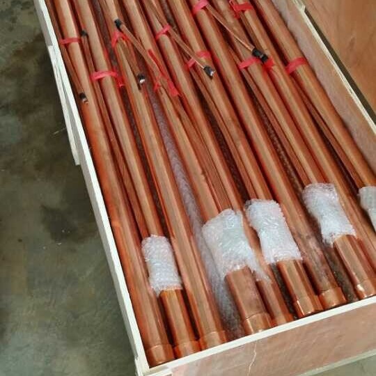 大量供应离子接地棒   原材料T2紫铜管制作