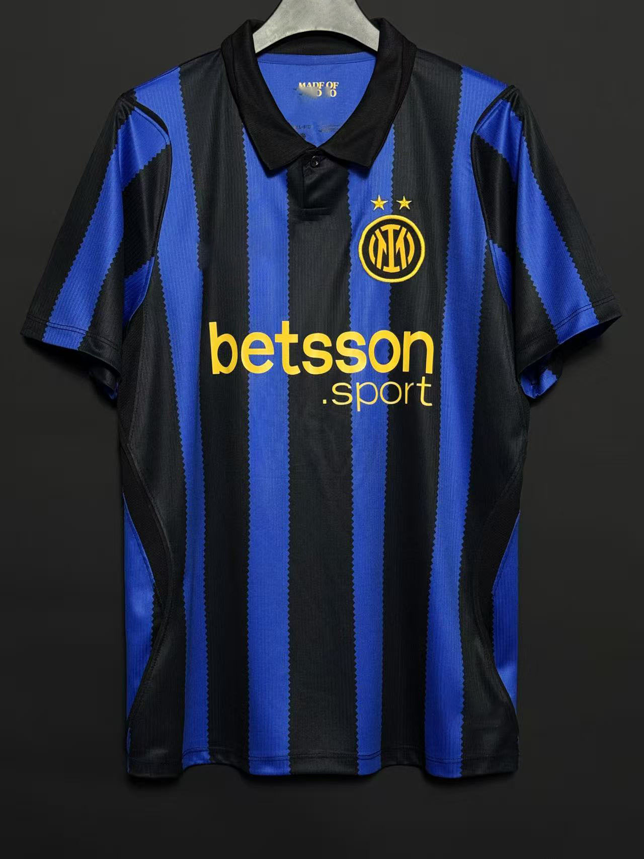 Camiseta de Fútbol Edición Aficionados de Poliéster Manga Corta para Deportes