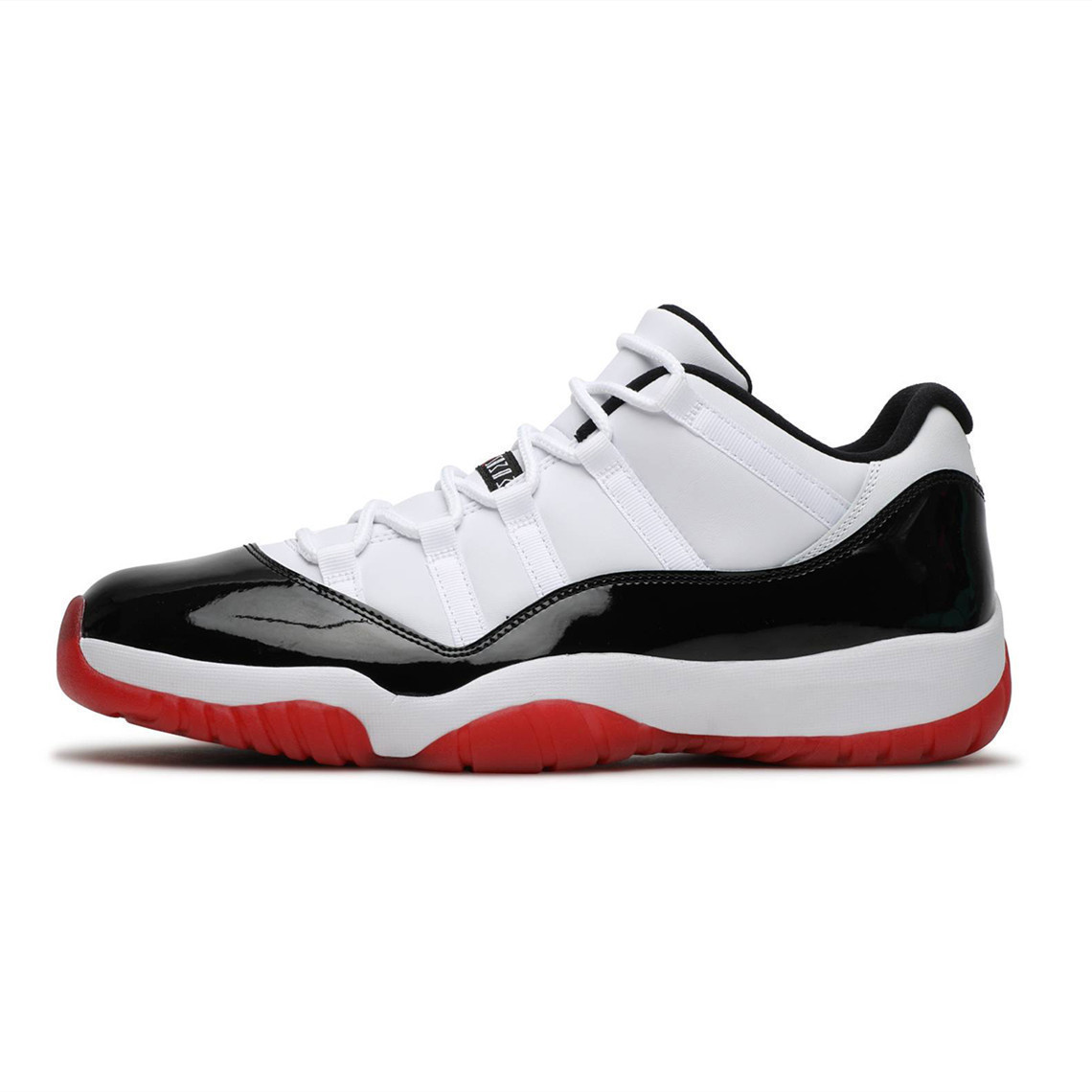 Transfronterizo Putian AJ11 Star Jiao 11 generación de zapatos de baloncesto negro rojo almohadilla de aire de palma completa para hombres y mujeres zapatillas de combate