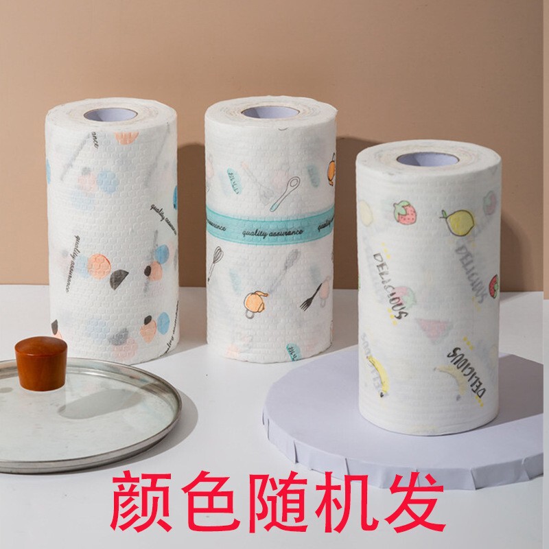 懒人抹布一次性厨房用品吸水去油洗碗巾纸不掉毛不沾油易清洗纸巾|undefined