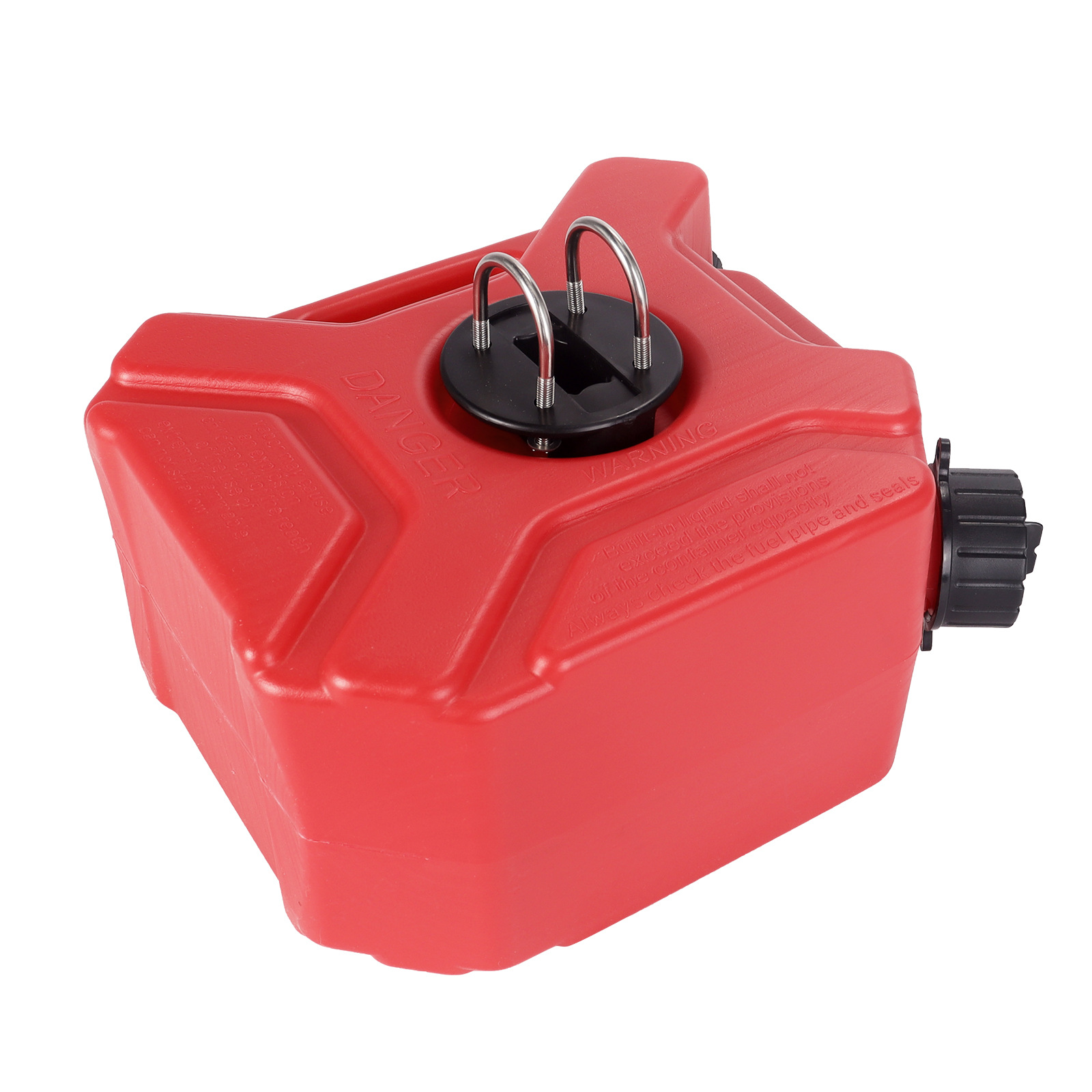 Motorcycle and Car Modification 3L Extended Spare Gasoline Oil Tank Plastic Portable Fuel Tank with Key