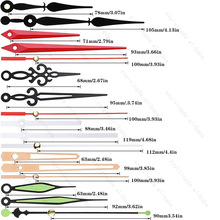 ✅出海电商现货静音石英钟机芯diy时钟钟表芯扫秒创意彩针挂钟机
