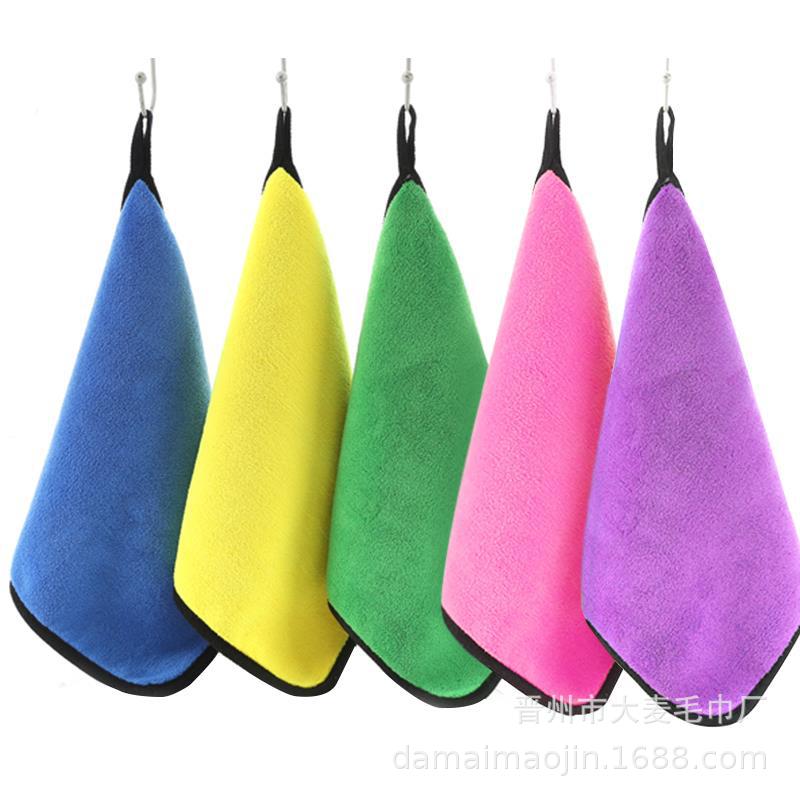 세차타월, 두툼한 흡수성 산호벨벳 걸레, 특수 핸드타월, 흡수성 작은 사각타월, 섬유 주방걸레