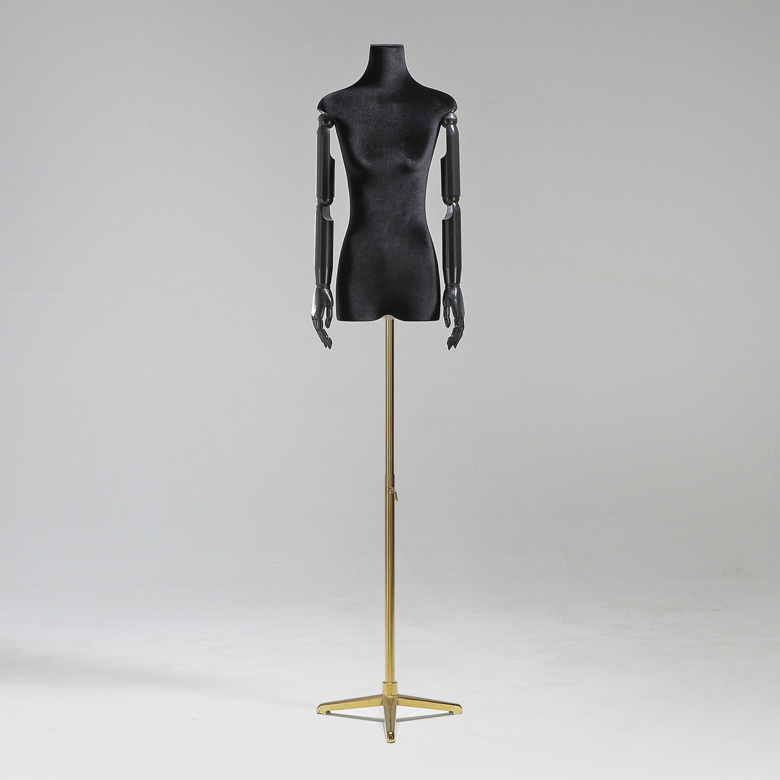 Modelo de tienda de ropa estante de exhibición de terciopelo pecho plano cuerpo plano ropa de mujer modelo de busto accesorios ventana estante modelo de plataforma image 65