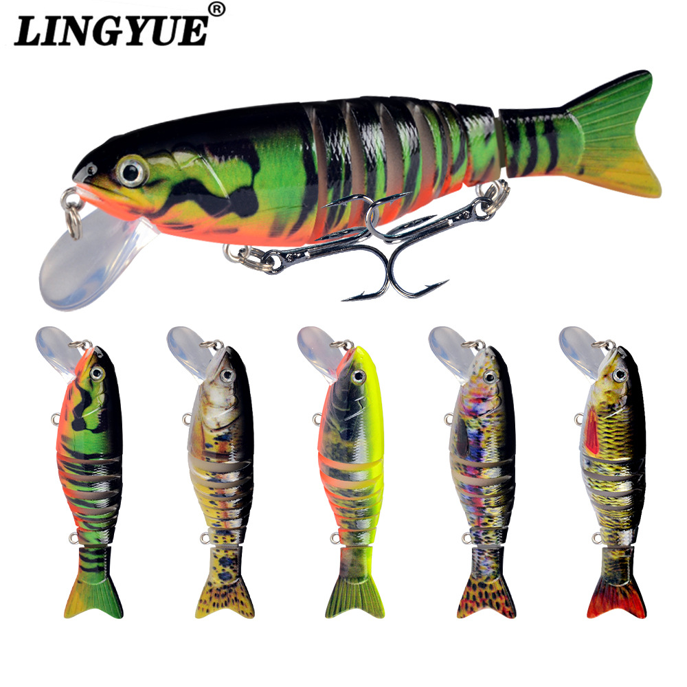 Sinking Hard Swimbaits Shallow Diving Jointed Swimbaits Fresh Water Bass Swimbait Tackle Gear