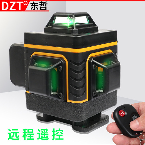 3D/4D level 12-line high-precision 16-line laser infrared automatic leveling floor-mounting instrument and wall-mounting instrument
