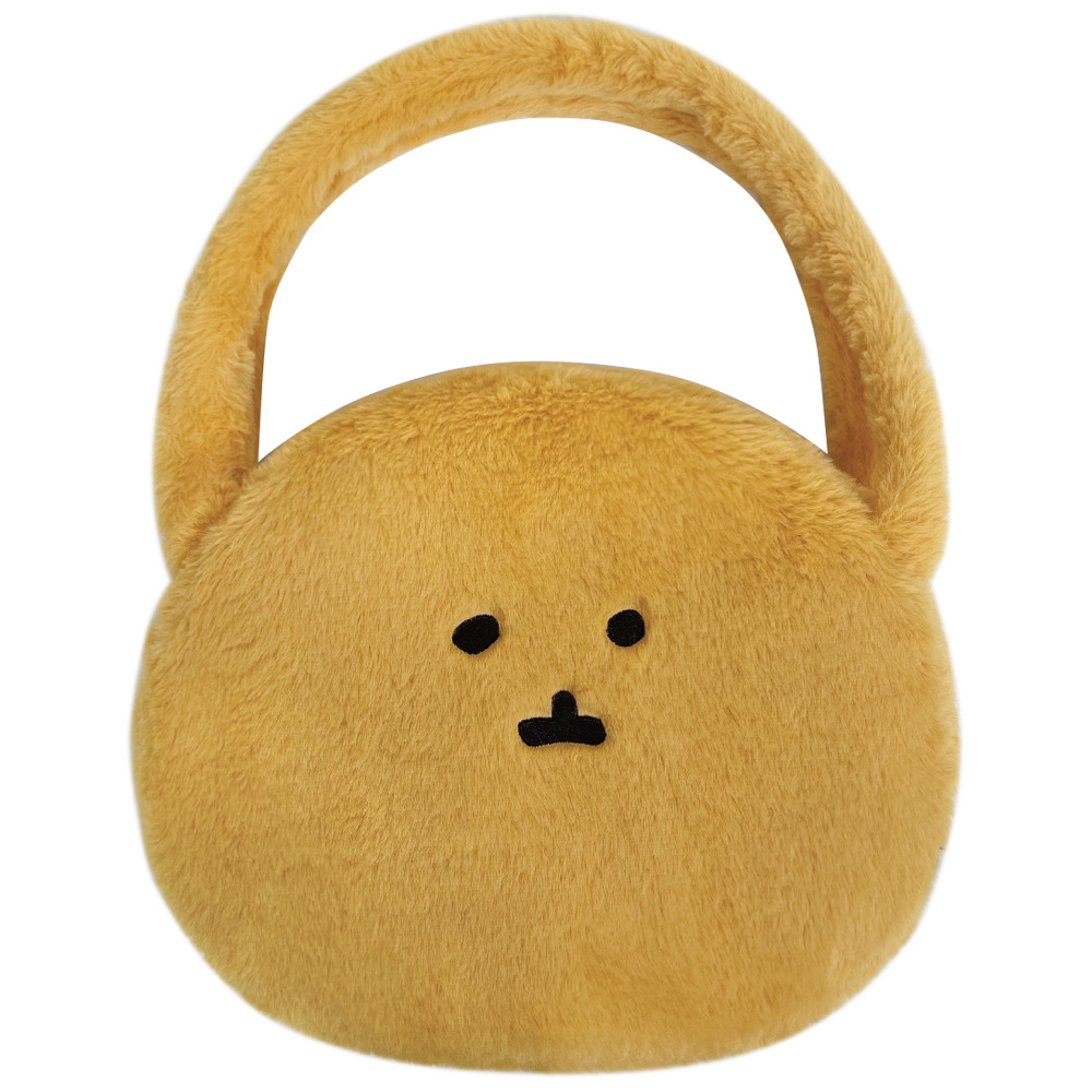 Bolso de hombro de felpa Mole Cola / Autorización genuina