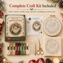 跨境Christmas Festive Needlework Kit圣诞节节日刺绣套装S