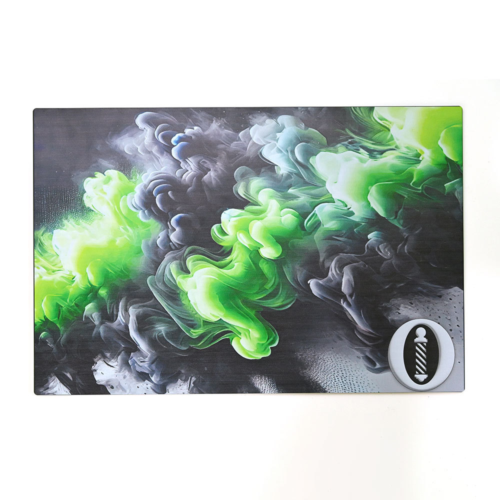 인쇄된 다채로운 구름 매트