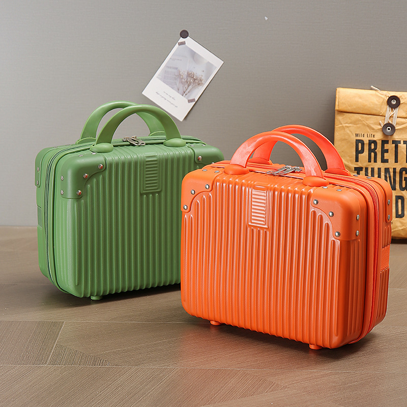Suitcase Storage Box Small Luggage Box 14inch 16inch Cosmetic Case with Logo Pattern Box Carry-On Suitcase Lightweight Suitcase Storage Box Small Luggage Box 14inch 16inch Cosmetic Case with Logo Pattern Box Carry-On Suitcase Lightweight