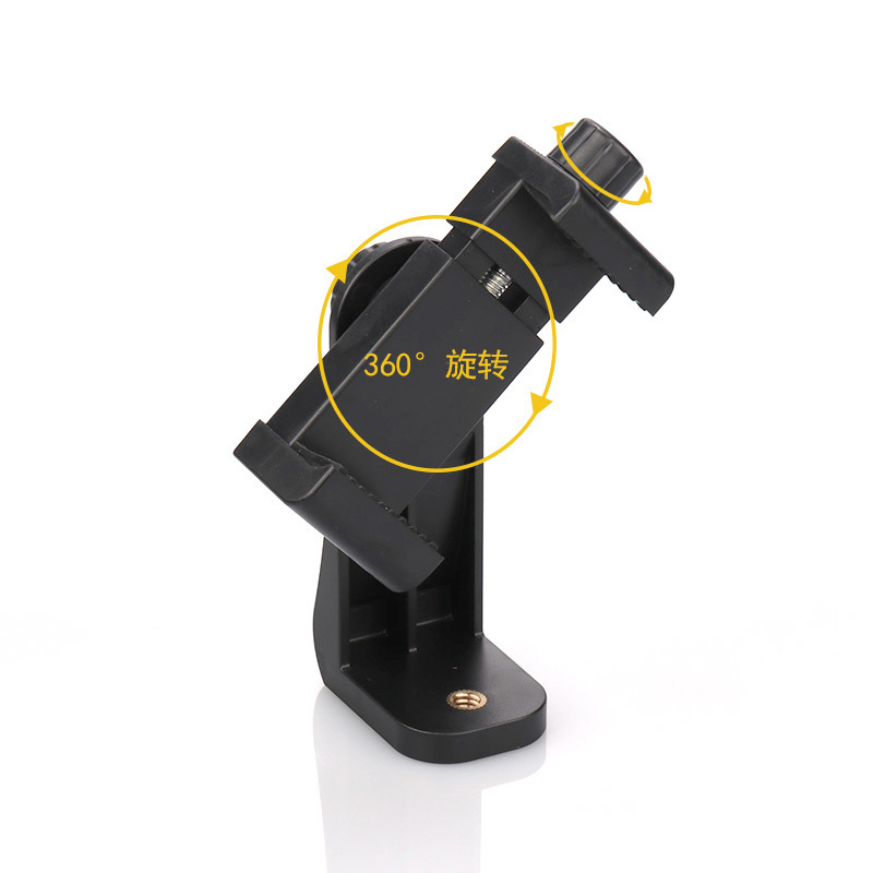 Horizontal and Vertical Phone Holder, Tripod, Video Live Streaming Selfie Stick, Enlarged Universal Fixed Tripod with Rotatable Function