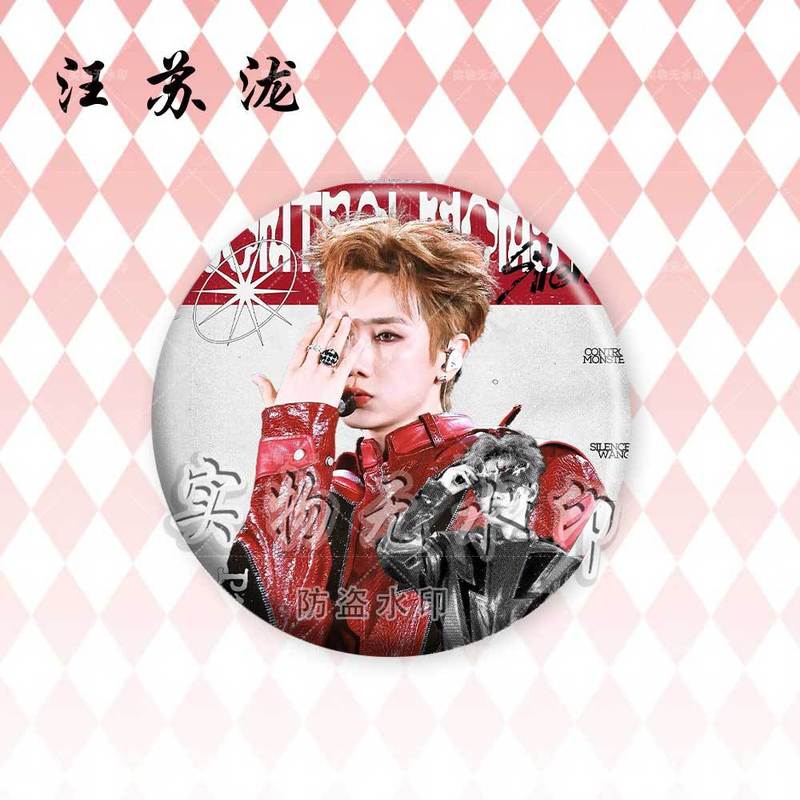 汪苏泷演唱会明星周边镭射吧唧徽章谷子周边粉丝应援胸针痛包挂件|undefined