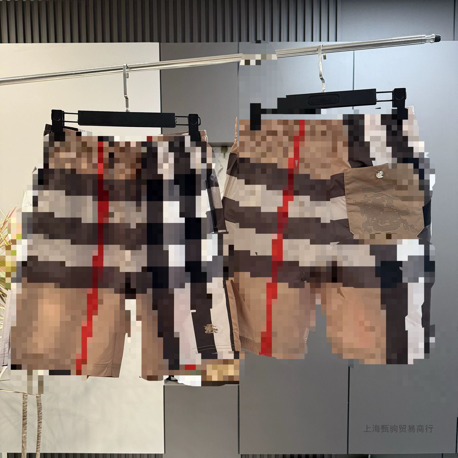 European Cross-Border Hot-Selling New Season Trendy Brand Men's Fashion Five-Point Shorts Beach Shorts Versatile Unisex Loose Shorts