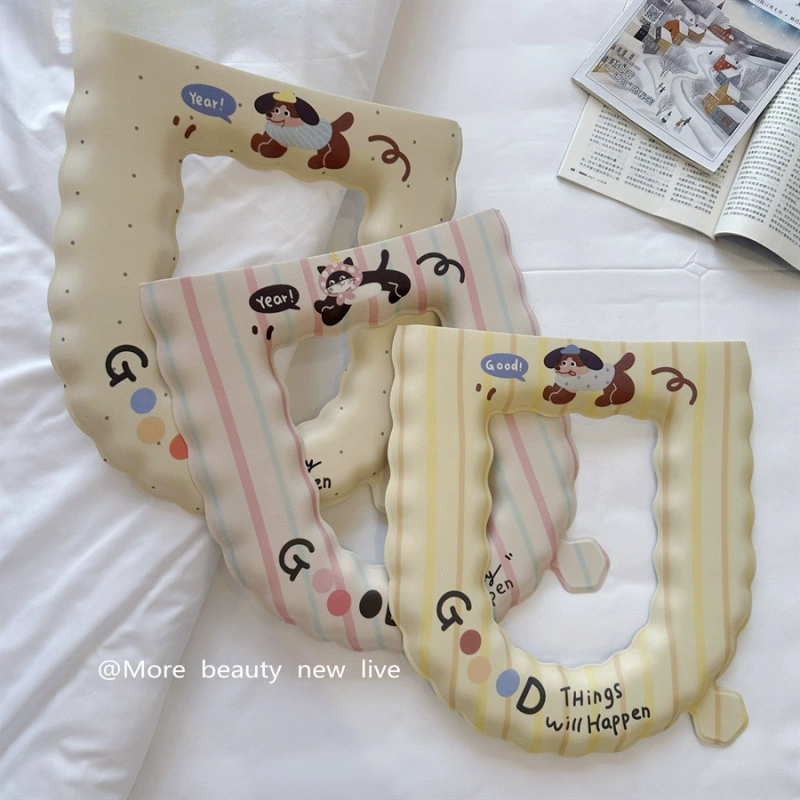 Симпатичный мультяшный унитаз весной и летом можно чистить унитаз для домашнего туалета