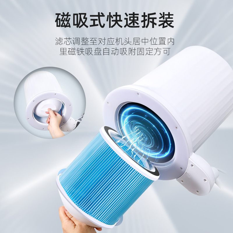 跨境专供SN-D2高端大功率美甲吸尘器照明桌面雕刻吸灰专用修脚|undefined