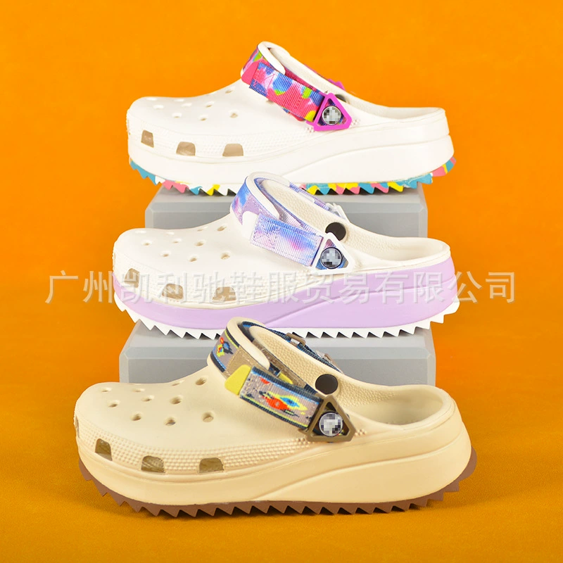 Cross Cave shoes Kaluochi new classic lava popcool walk Clog beach shoes sandals 208285