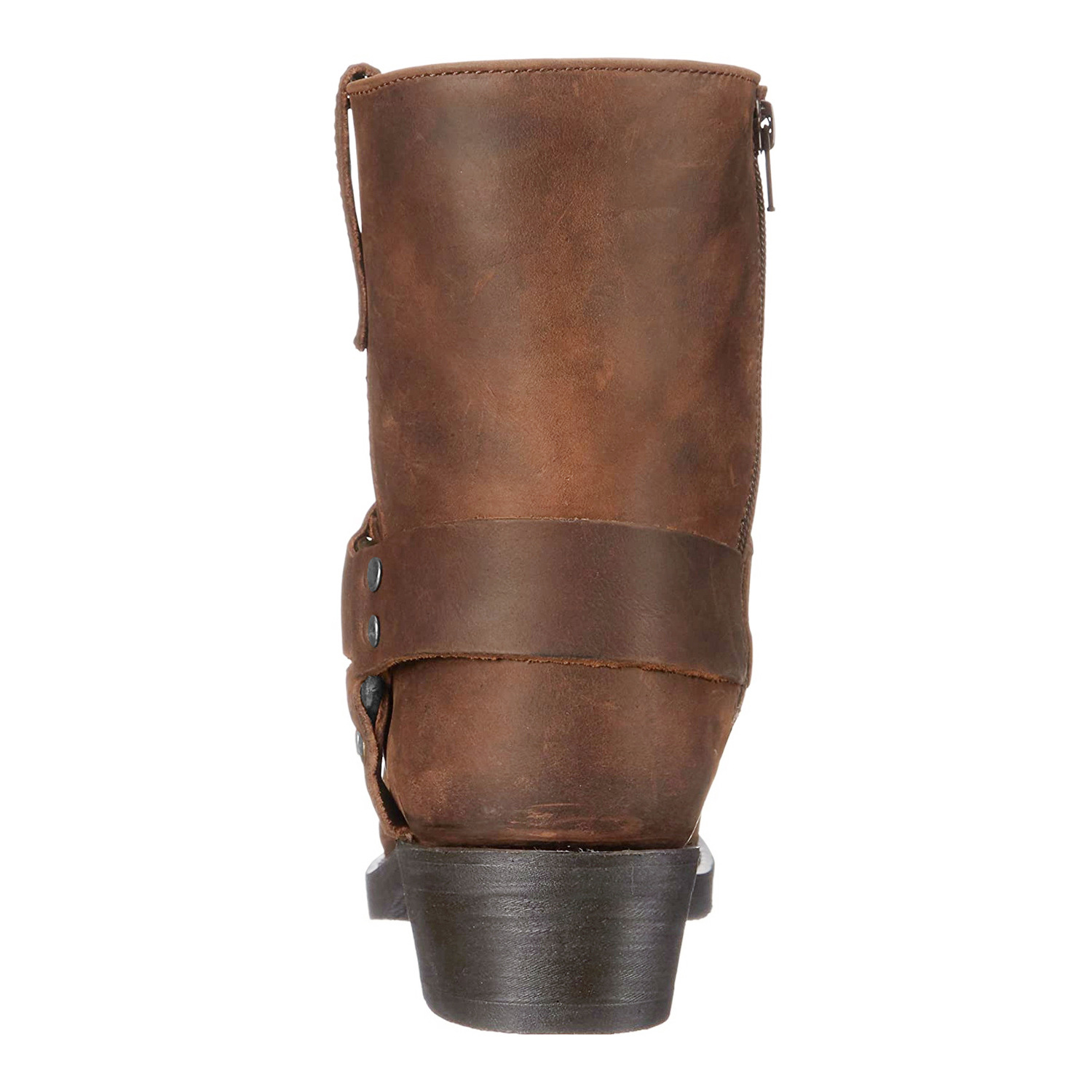 High-heeled Western cowboy boots for couples Boots size boots with hardware strap_voghion.com