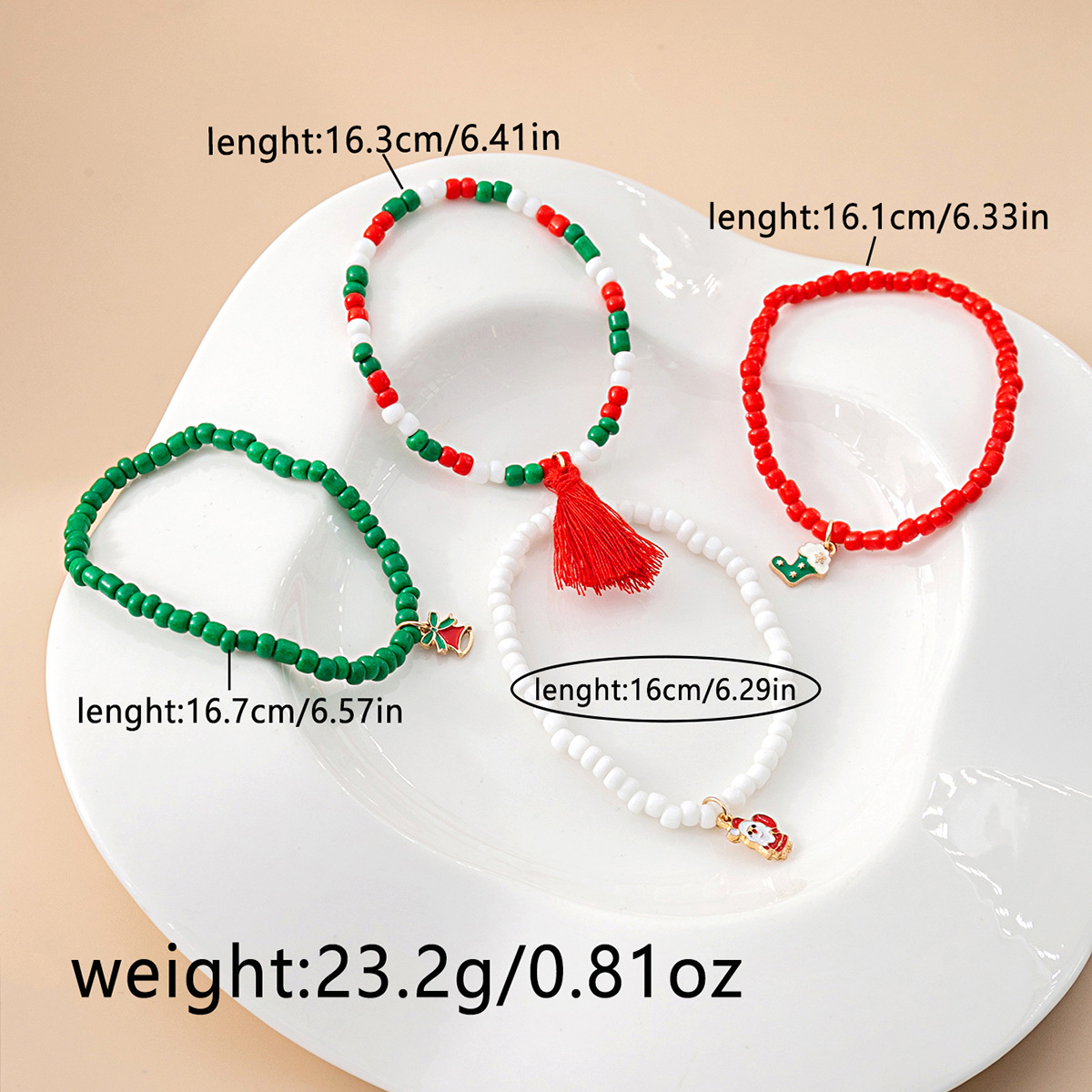 Cartoon Style Cartoon Character Alloy Resin Enamel Christmas Women's Bracelets display picture 1